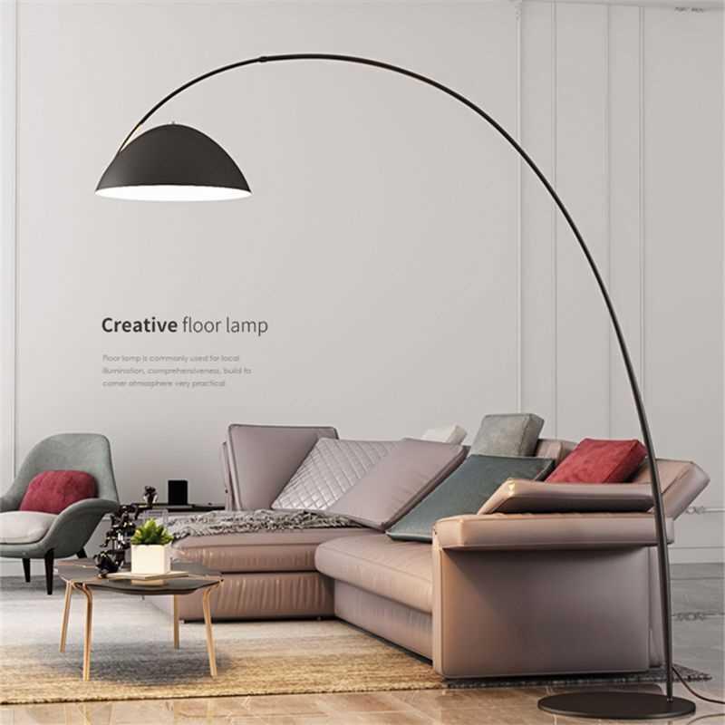 钓鱼灯落地灯北欧后现代简约客厅沙发灯轻奢创意书房卧室立式台灯