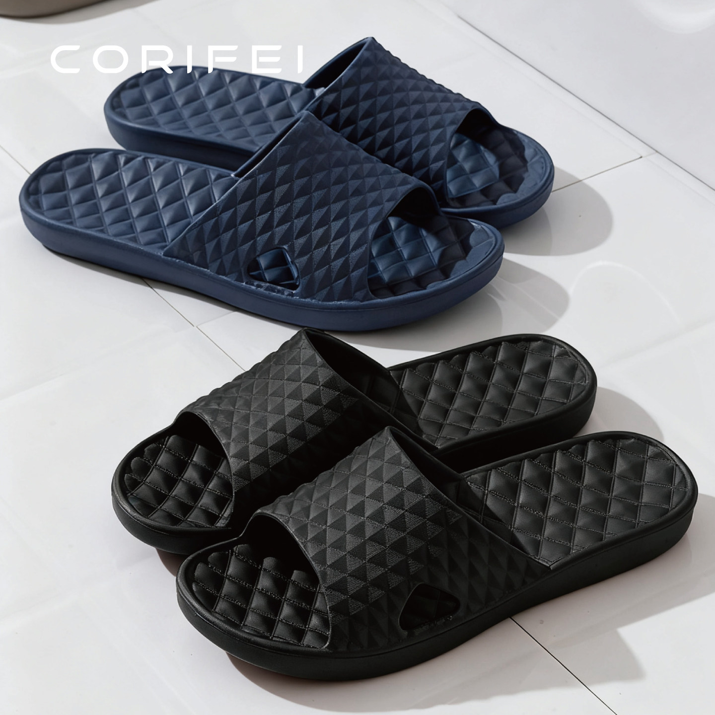 CORIFEI家丽芙 凉拖鞋室内防滑家用家居浴室居家男士夏季四季拖鞋,居家布艺,居家凉拖/凉鞋,淘宝优惠券,粉丝福利购,淘宝优惠卷