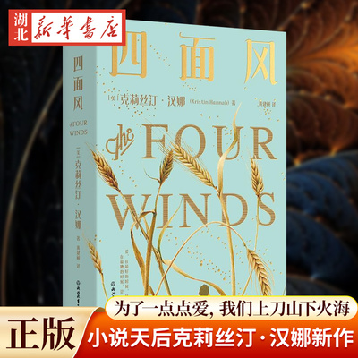 四面风 天后再临 小说天后克莉丝汀·汉娜《萤火虫小巷》《夜莺》后超越式里程碑新作 为了一点点爱，我们上刀山下火海 磨铁图书