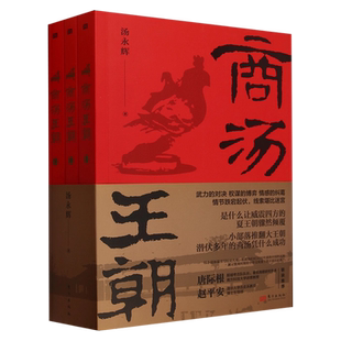 【全3册】商汤王朝 汤永辉著 青铜和甲骨背后究竟藏着怎样一个商朝 传世文献出土文献田野考古交还原3600年前至3000年前的宏大中国