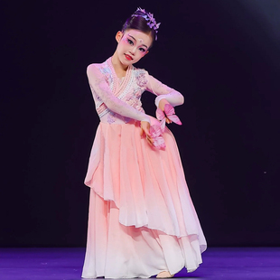儿童古典舞玉蝶幽香演出舞蹈女童和风蝶语心意欢中国舞飘逸剧目服