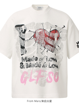 From Mars Each hand has a matching short-sleeved T-shirt