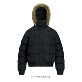 Mars loose Quiet From later thick cotton coat