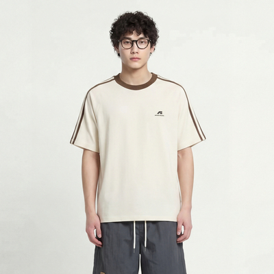 心意渐暖休闲字母百搭短袖T恤