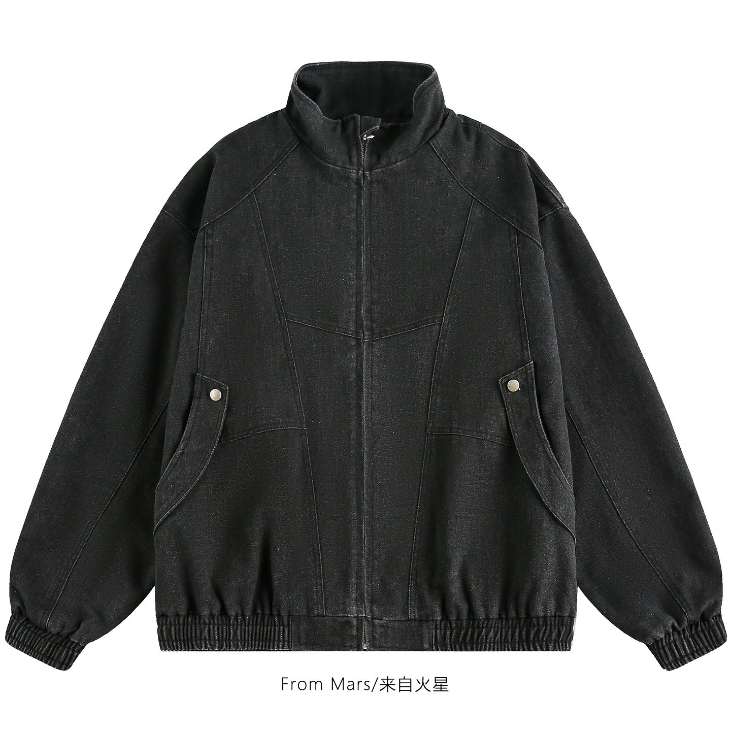 男女宽松立领夹克外套百搭