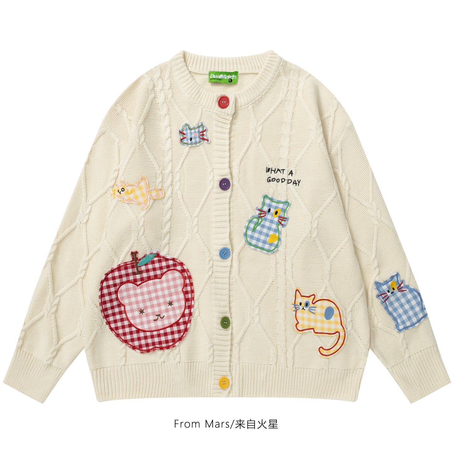 开衫情侣宽松慵懒针织衫毛衣bf