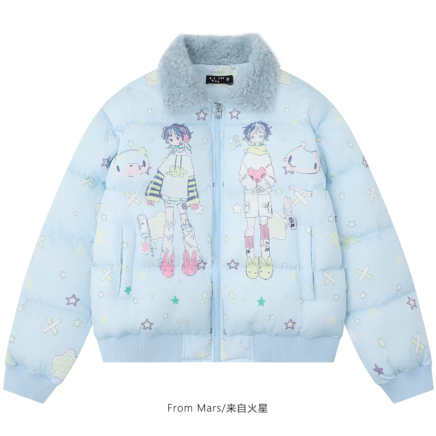 无效沟通加厚宽松女棉衣百搭BF