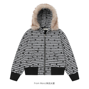 life with velvet From hooded Feel loose hoodie Mars