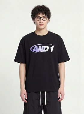 From Mars Street basketball style AND1 printed t-shirt loose
