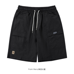 Mars 短裤 夏日清凉 纯色大口袋设计感宽松工装 百搭 日系时尚 From