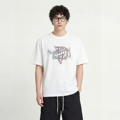 抽象艺术印花T恤街头风短袖