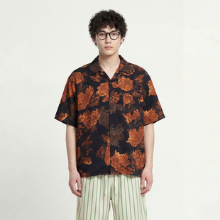 From Mars Loose short-sleeved shirt wrapped in flowers