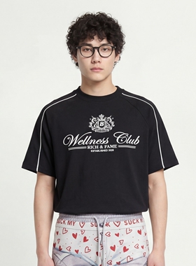 From Mars Summer lettered short-sleeved T-shirt
