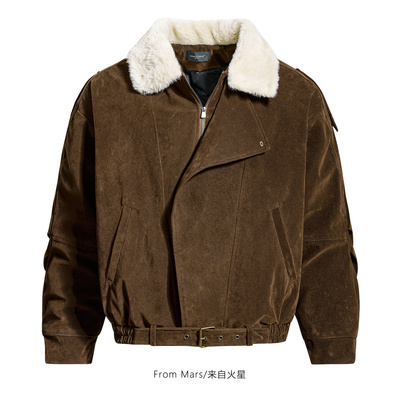 看着好舒适翻领加厚保暖棉衣女