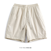 抽绳运动阔腿短裤 From ins 美式 设计感街头宽松夏季 Mars 失去温度