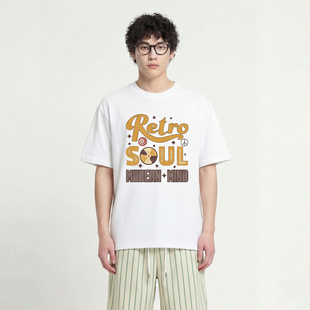 From Mars It's a temporary loose short-sleeved T-shirt