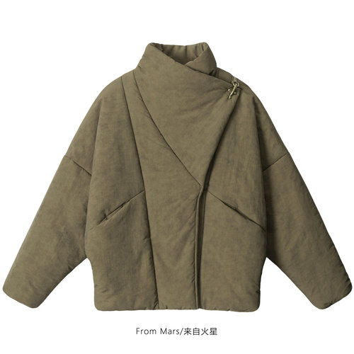 爱又何妨宽松保暖棉衣女外套