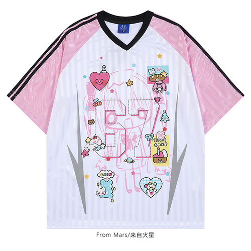 可爱元素男女百搭短袖T恤夏季BF