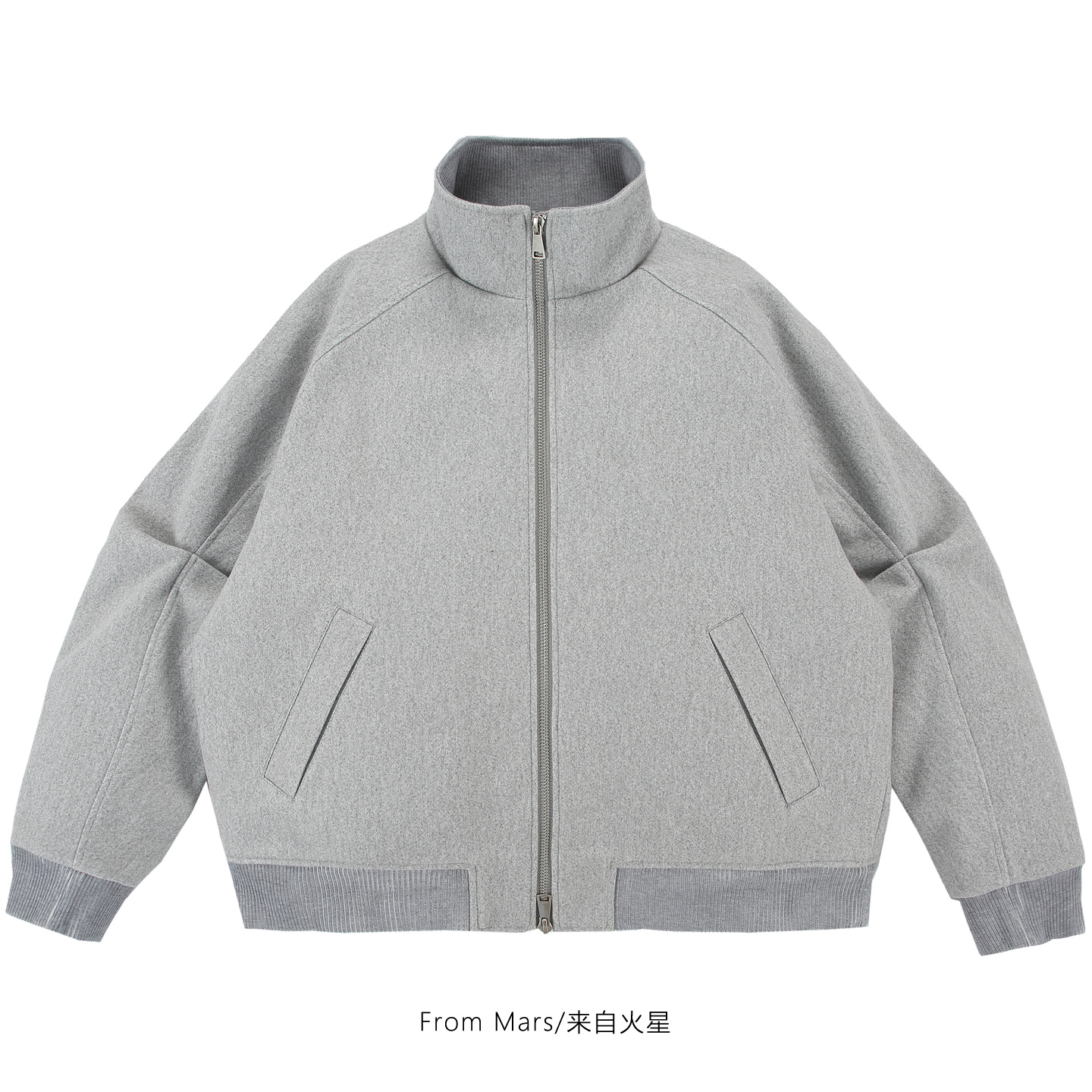 挂在嘴边夹棉宽松加厚棉衣外套