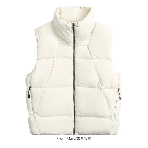 我再等等羽绒服马甲背心外套