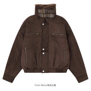 brave loose coat From cotton Still and padded Mars