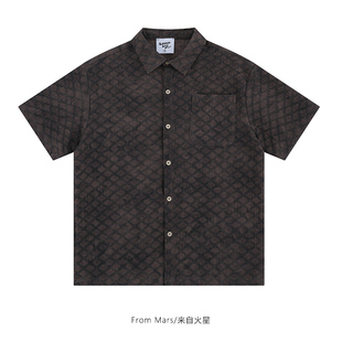 loose Remembering casual short shirt From sleeved Mars