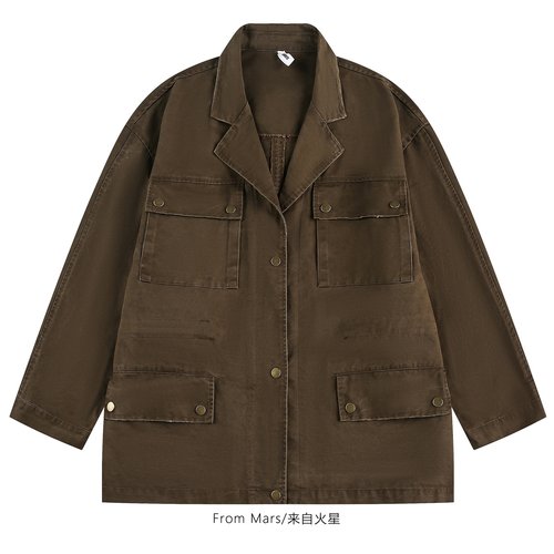 阳光的日子宽松夹克休闲百搭外套