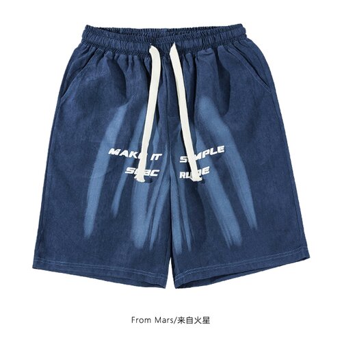 抽绳运动夏季宽松短裤休闲潮