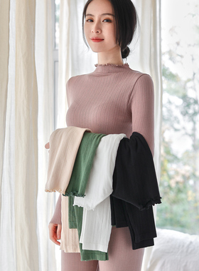 【清仓】有致半高领保暖内衣女套装莫代尔棉紧身显瘦亲肤秋衣秋裤