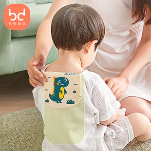 儿童幼儿园垫背隔汗巾夏季小孩子宝宝纯棉纱布吸汗巾3-6岁推荐
