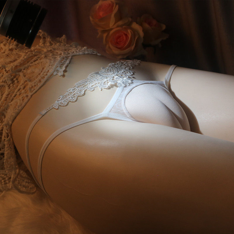 网红凹凸设计性感紧身骆驼趾隐藏jj内裤伪娘男变女装大佬用品t裤