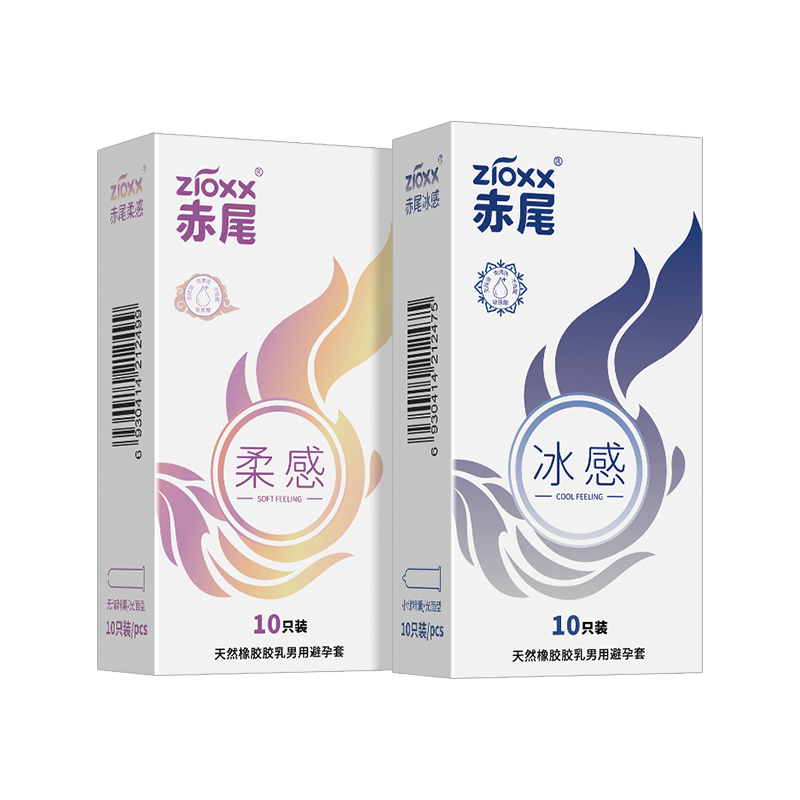 赤尾玻尿酸超薄避孕套003冰感成人计生情趣用品男用学生专用套