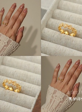 2026新款新款锆石花朵食指戒