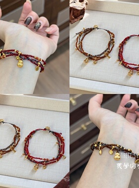 马年2026新款红绳葫芦手链女