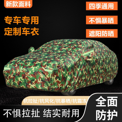 北京现代ix35伊兰特25名图悦动瑞纳朗动专用车衣车罩防晒防雨车套 - 封面