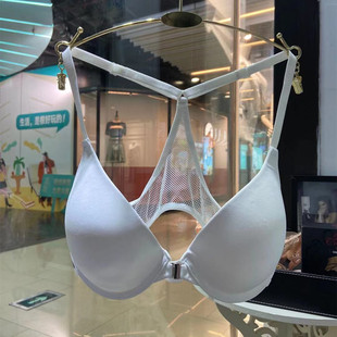 光面无痕性感文胸白色大胸罩聚拢钢托胸女士内衣75C80C简约薄款