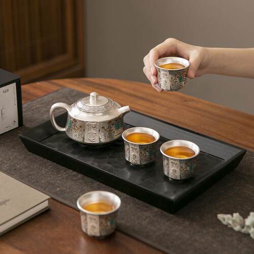 一壶四杯功夫茶具林晓伟中国风