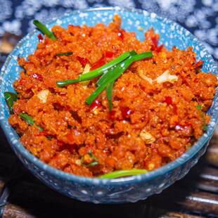 秀山渣海椒酉阳黔江贵州湖北恩施农家土特产榨广椒渣辣子鲊辣椒面