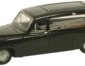 牛津 OXFORD 1：148 NDS002 合金车模型 戴姆勒 DS420 灵车 144 N