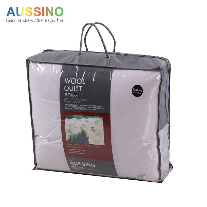 AUSSINO WOOL QUILT CASHMERE SINGLE DOUBLE SPRING AND AUTUMN QUILT CORE 1.5 1.8M BED