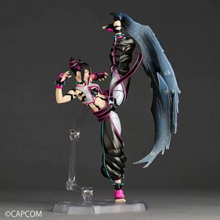 海洋堂 街头霸王6 朱莉 韩蛛莉 手办 可动人偶 1/12 惊奇山口式