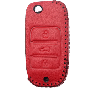 长安跨越星V7汽车真皮钥匙套 跨越王X5 PLUS 新豹T3EV遥控包扣