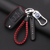 适用福特经典 福克斯嘉年华翼博钥匙套扣 福克斯汽车真皮钥匙包08款