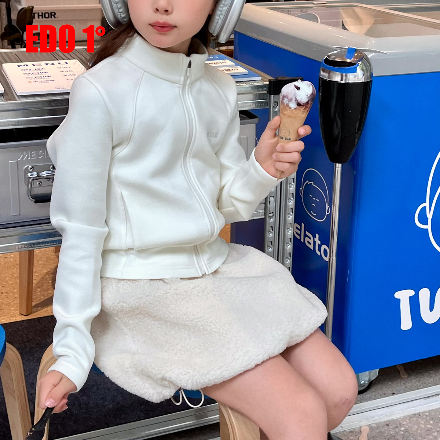 edo1一度童装冬季新款秋冬半身裙