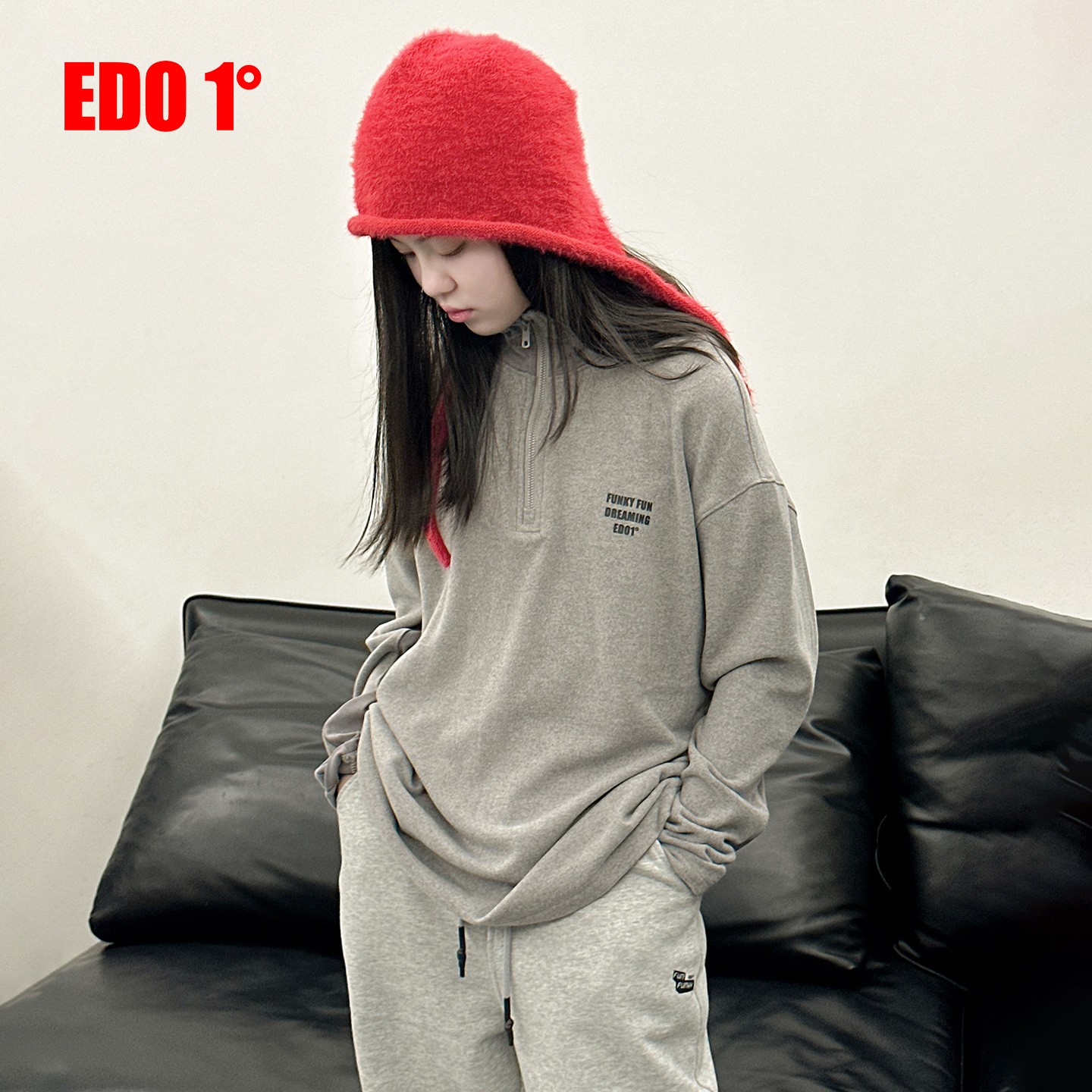 一度2025秋冬新款男女童长袖T恤