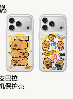 影视飓风×卡皮巴拉联名17手机壳Pan's  iPhone17Pro&ProMax私模IML叠层防摔苹果手机壳