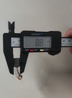 411#角磨机装机款碳刷电动工具电刷100型磨光机6*9*13mm弹簧碳素