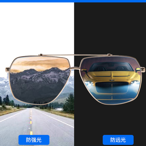 MIZHO偏光夜视驾驶镜防远光