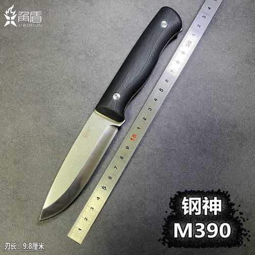 角盾蛤刃直刀M390粉末钢锋利持久
