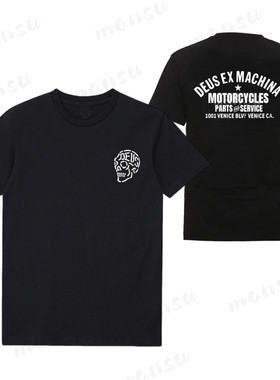 5025 Deus mx machima 纯棉短袖休闲服骑行服摩托车服机车赛车服